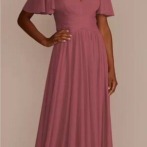 David’s Bridal Chianti Bridesmaid MOH Dress